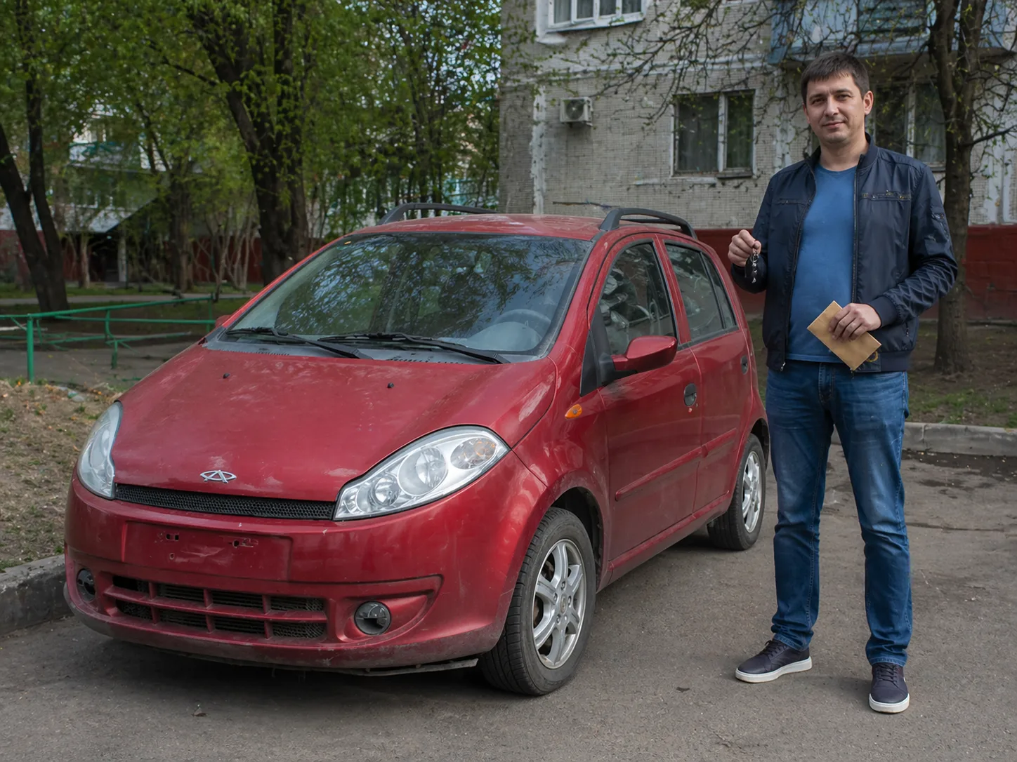 Chery Kimo - пример выкупленного авто не на ходу