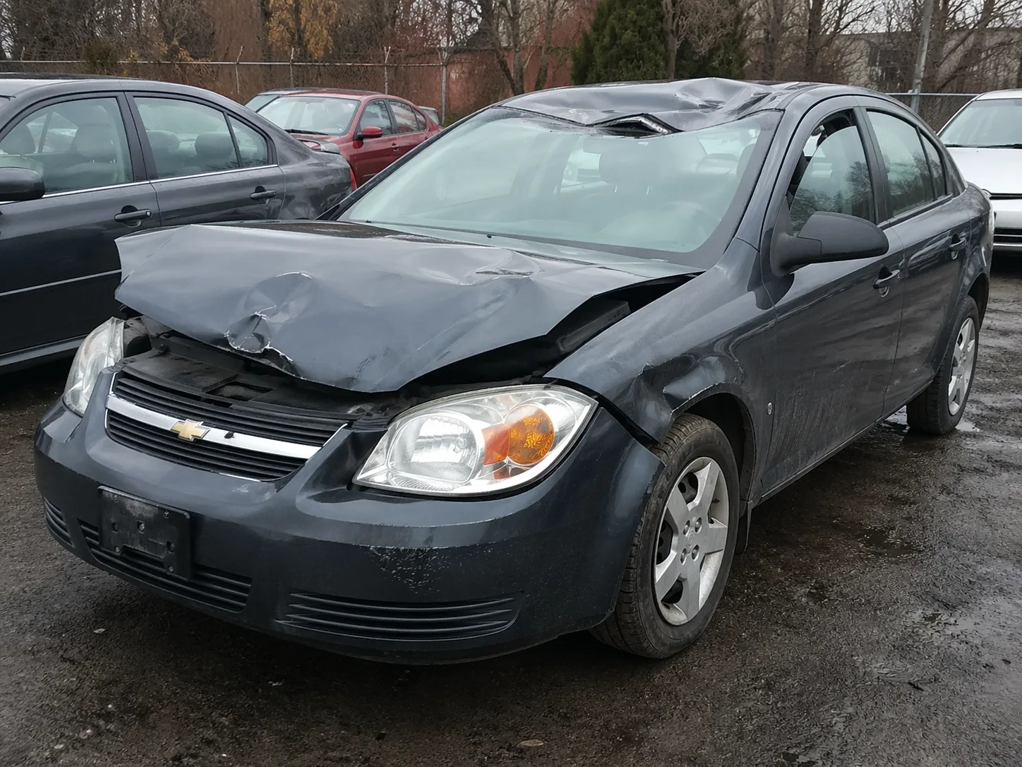 Chevrolet Cobalt - пример выкупленного битого автомобиля
