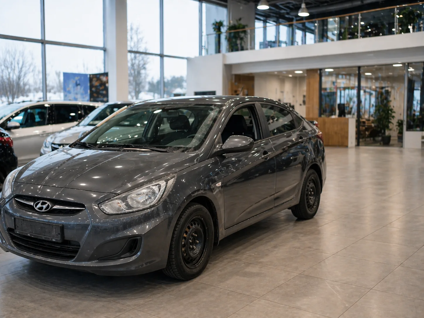Hyundai Solaris - пример срочно выкупленного автомобиля